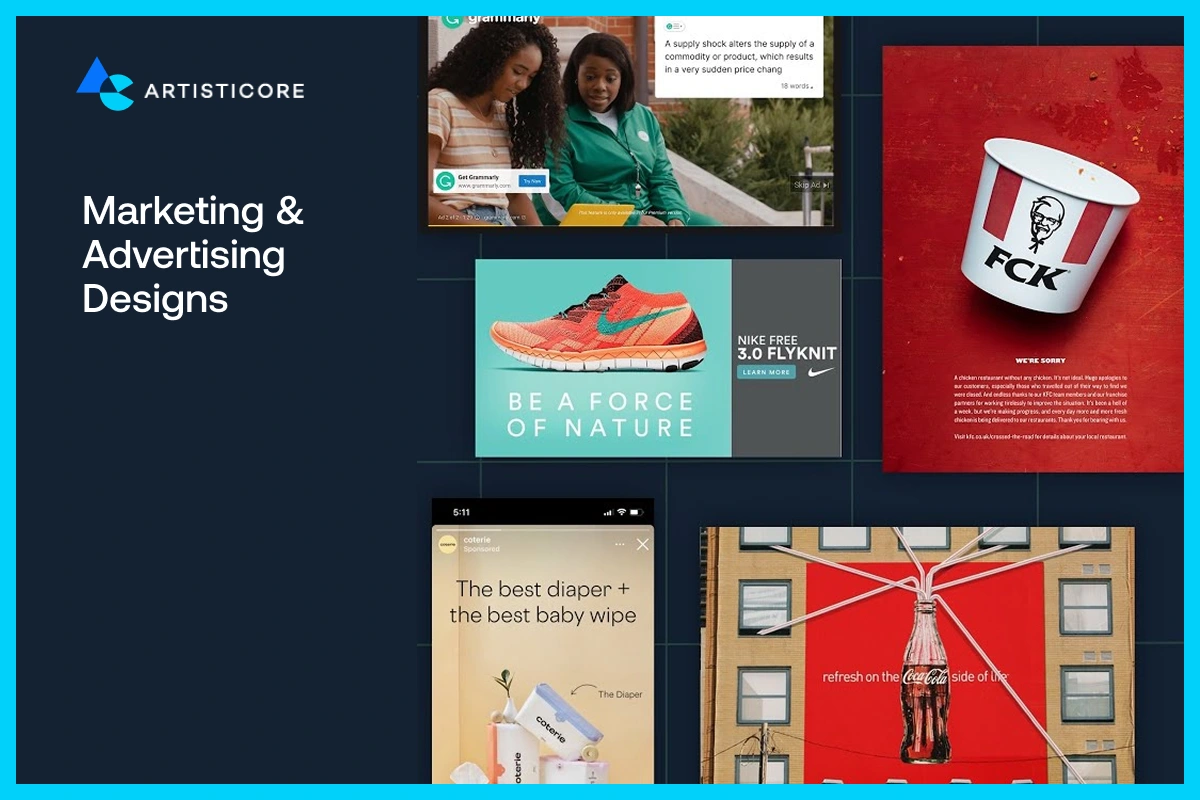 Marketing and Advertising Designs